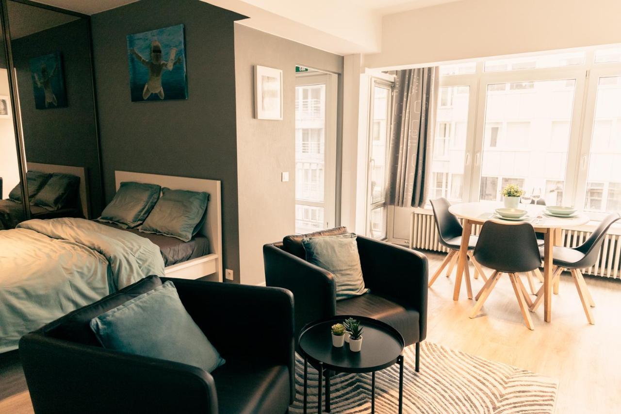 Ruime 2 Pers Studio Bij Casino Oostende: Geniet Van Zee, Kunst, En Relax Экстерьер фото