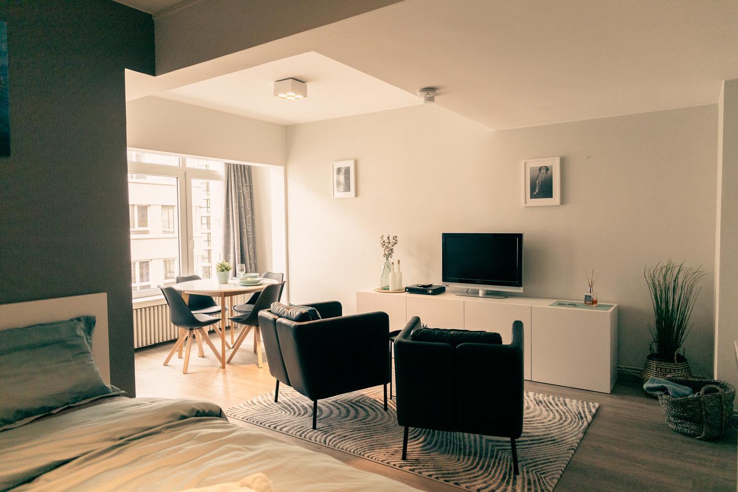 Ruime 2 Pers Studio Bij Casino Oostende: Geniet Van Zee, Kunst, En Relax Экстерьер фото